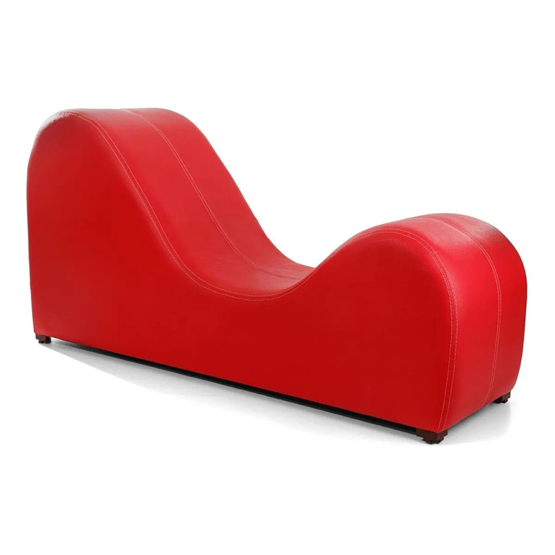 Sillon Kamasutra Rojo Tantra Potro Amor Lounge Puff Divan Salas 9736