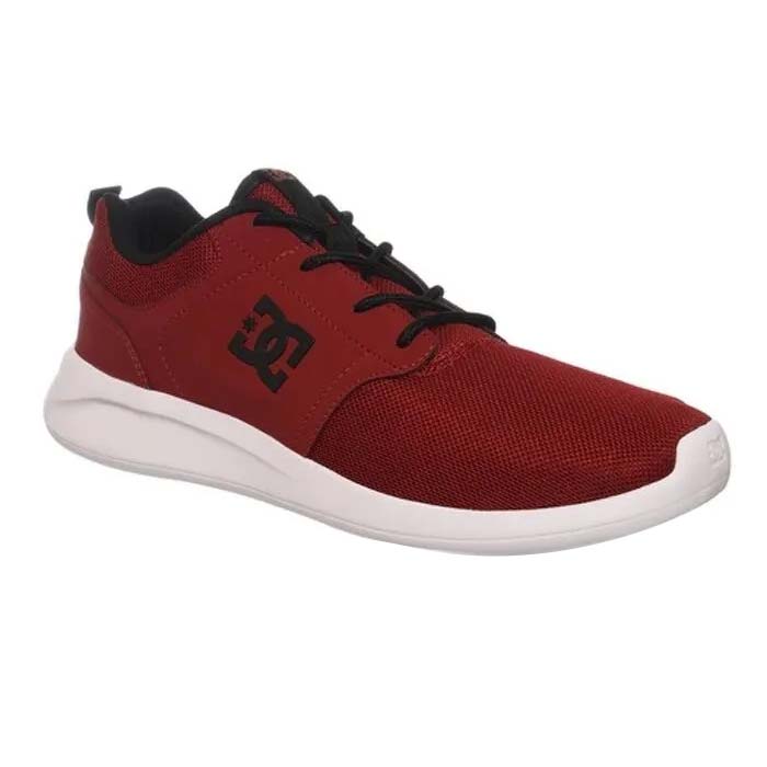burgundy dc shoes