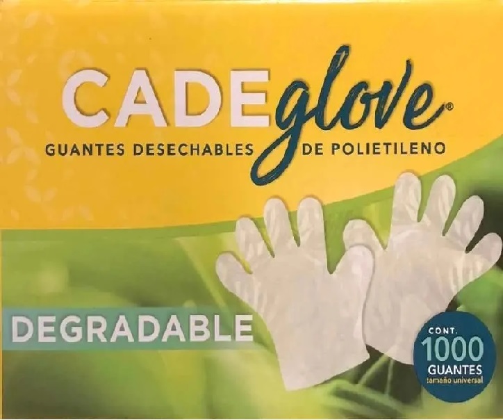 Guantes desechables de polietileno