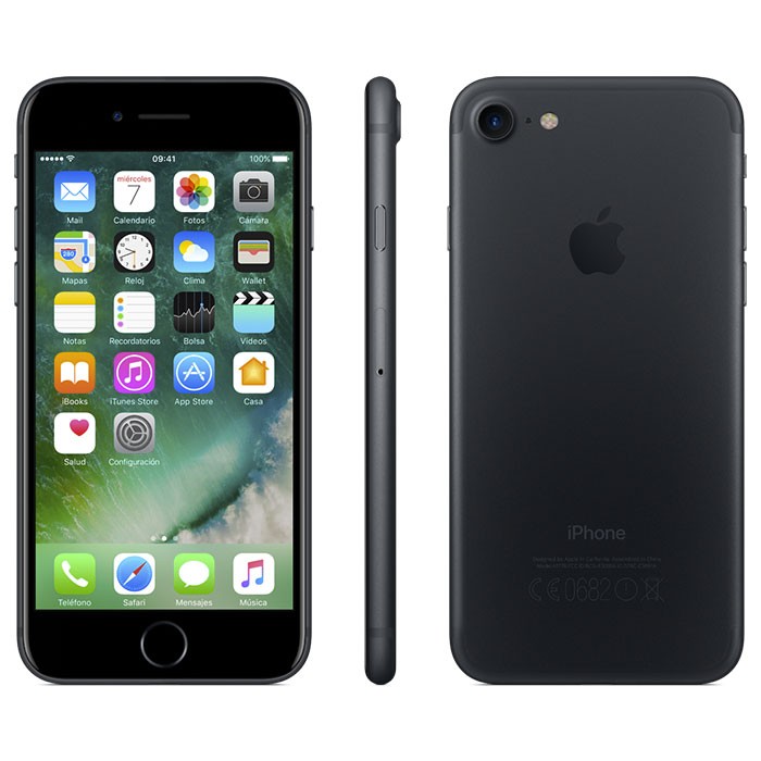 iPhone 7 de 128 GB Negro Reacondicionado 