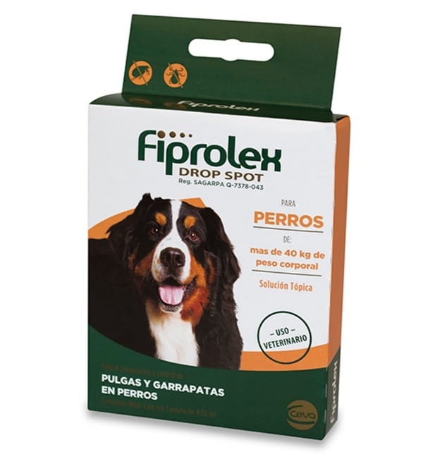 PIPETA ANTIPULGAS FIPROLEX PERRO 21-40 KG.