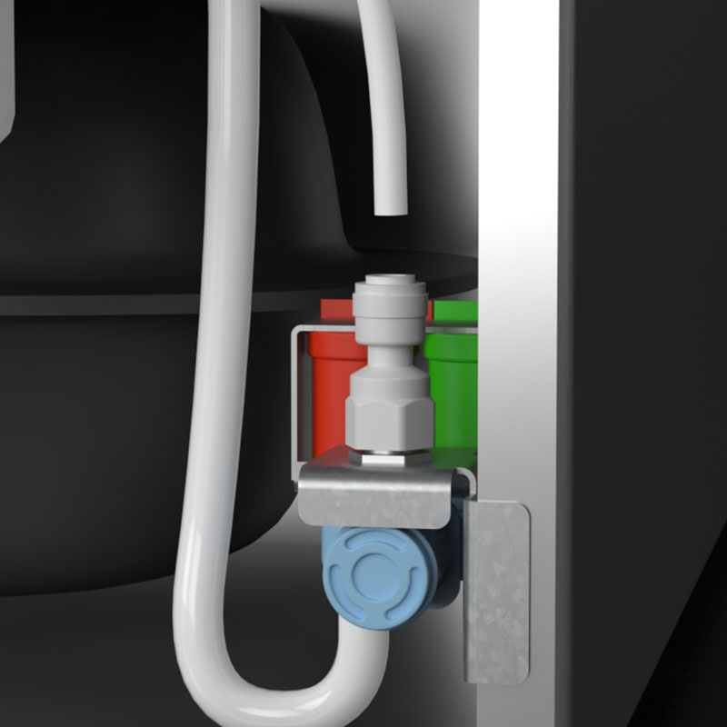 Dispensador de agua para refrigerador duplex-french door