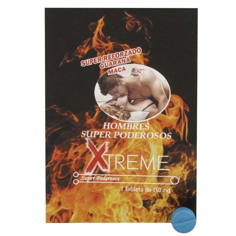 Vigorizante Sexual Masculino XTREME 4 pastillas 