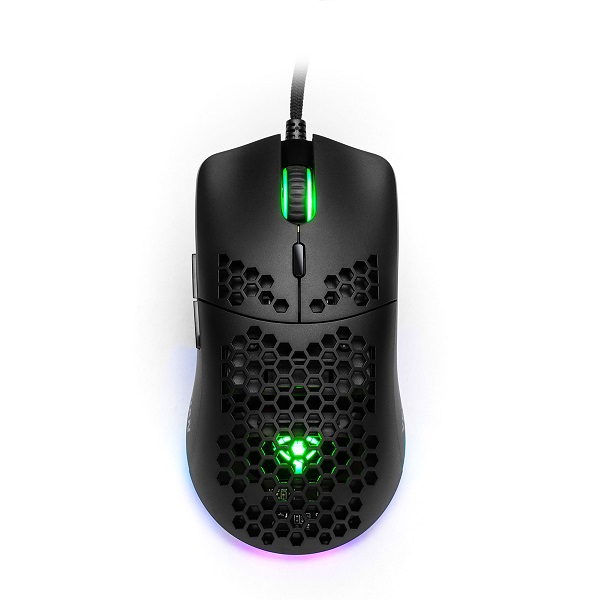 Mouse Yeyian Links Alambrico, Rgb, 7200dpi Negro(ymg-24310)