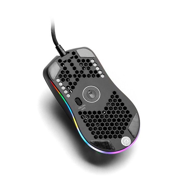 Mouse Yeyian Links Alambrico, Rgb, 7200dpi Negro(ymg-24310)