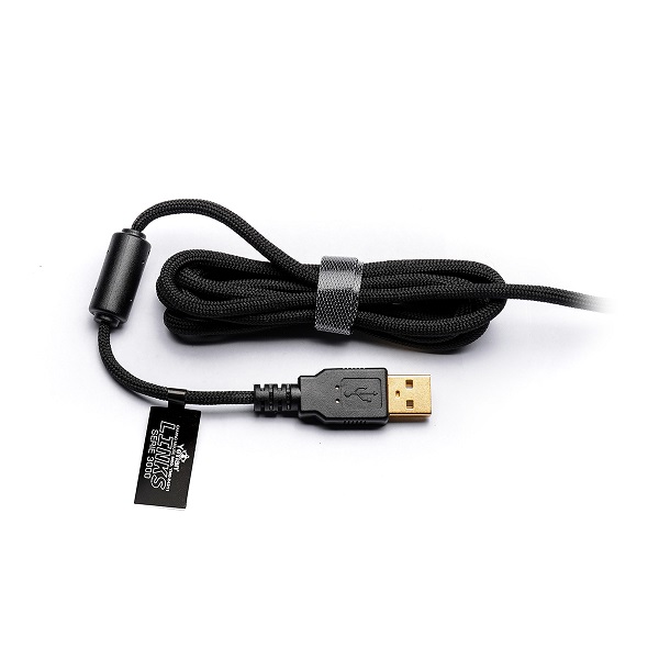 Mouse Yeyian Links Alambrico, Rgb, 7200dpi Negro(ymg-24310)