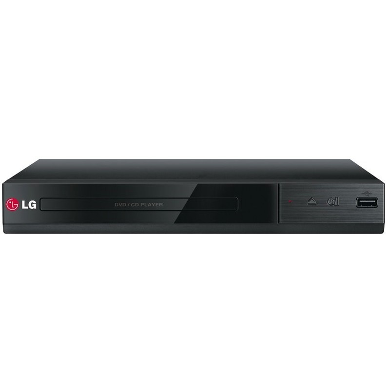 Reproductor de DVD LG DP132 USB Recording mp3 DIVX-Negro DP132