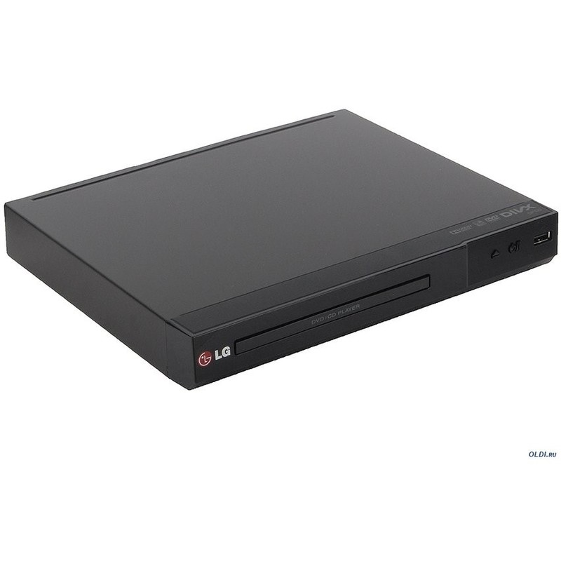 Reproductor de DVD LG DP132 USB Recording mp3 DIVX-Negro DP132