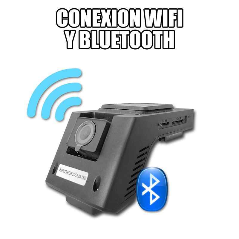 Grabador Doble Camara para Vehiculo Auto Transmisión 4G GPS