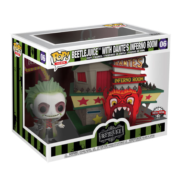  Funko Pop! Movies Beetlejuice with Dante's Inferno Room.