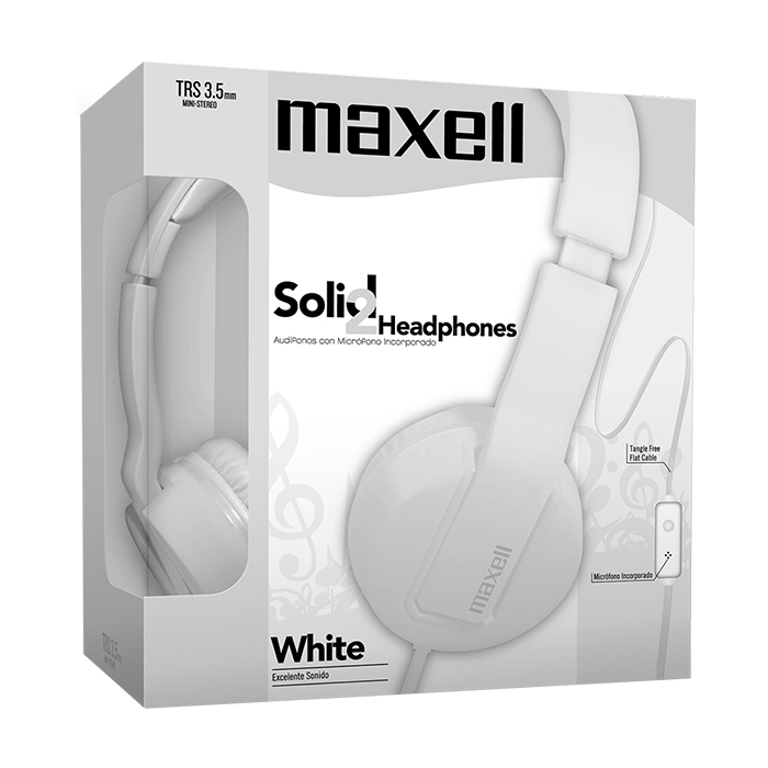 Audífonos maxell online solid2