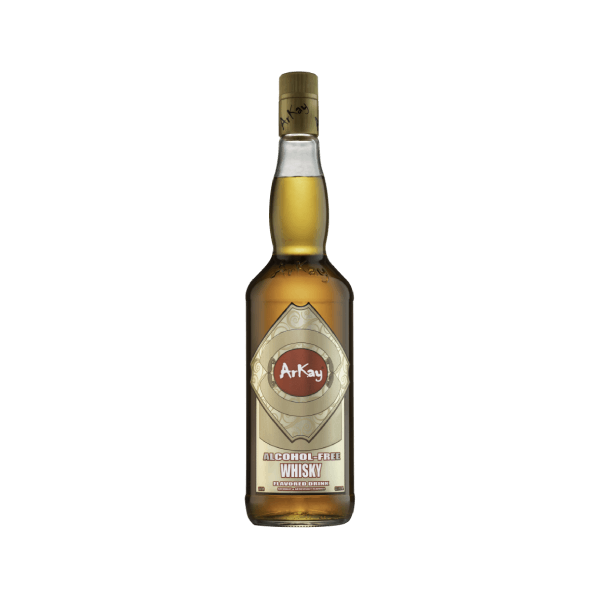 Bebida Arkay Sabor Whisky Sin Alcohol - Botella de 1 L