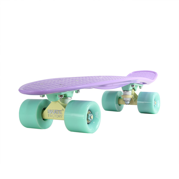 Patineta Miniskate Tipo Penny Skate Factory Skaties Morada