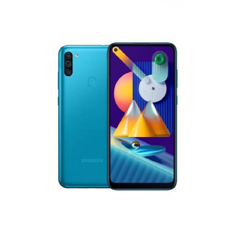 Celular Samsung Galaxy M11 Nacional 6.4" 3GB RAM + 32GB Camara 13+5+2 Mpx Azul