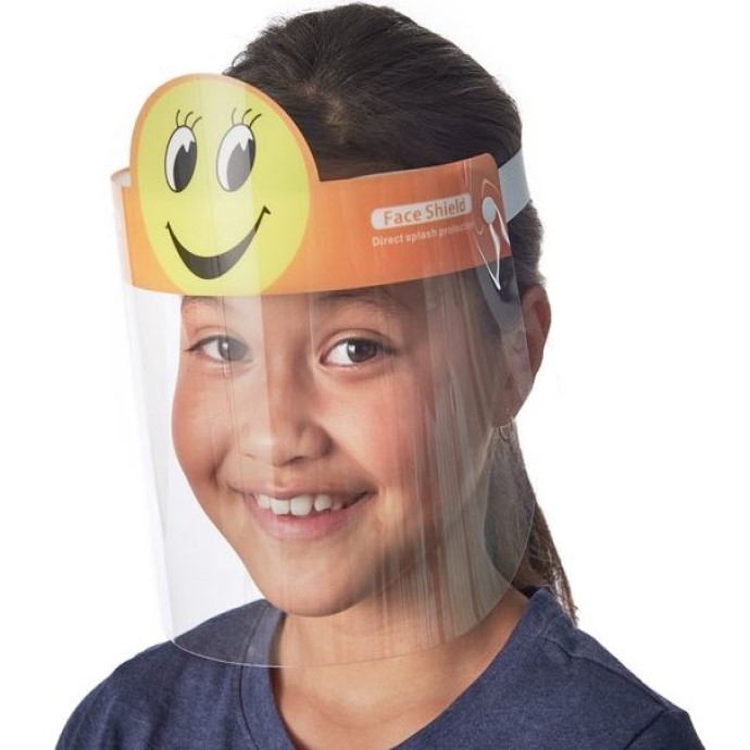 Protector careta Facial para niños y niñas Anti-salpicaduras 3-Pack modelos Mixtos  