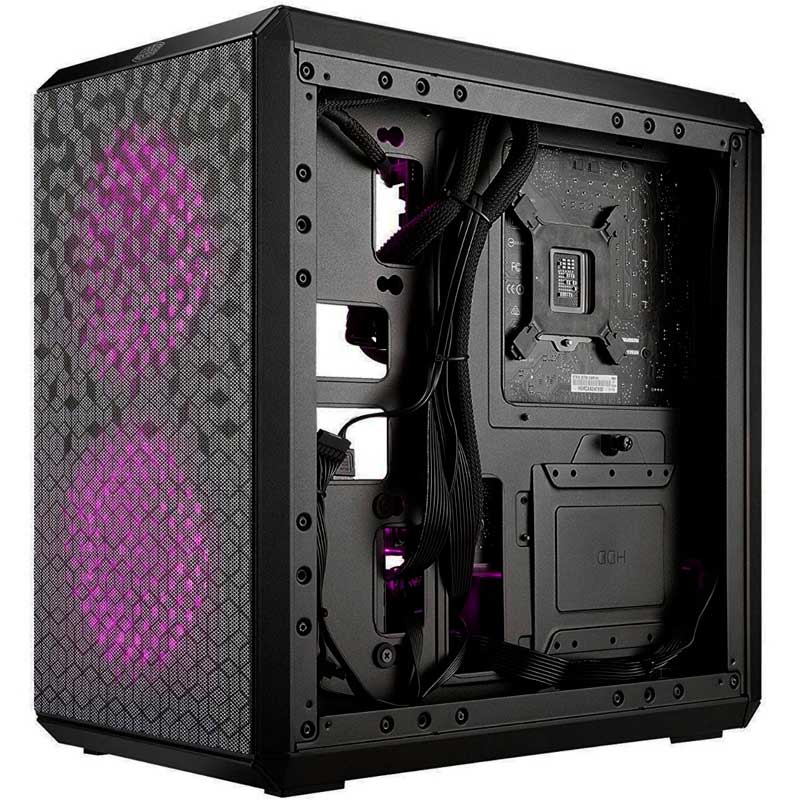 Gabinete Cooler Master MCB-Q300L-KANN-S00 Q300L MATX USB 3.0 Negro (MCB-Q300L-KANN-S00)
