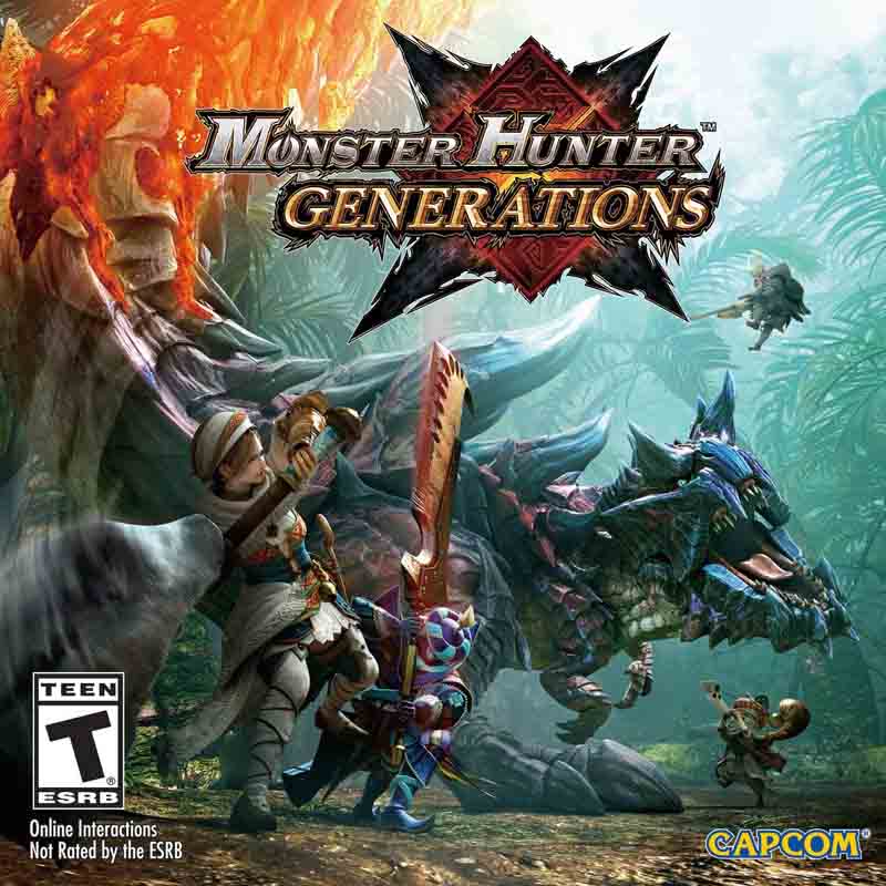 Monster Hunter Generations.-3Ds
