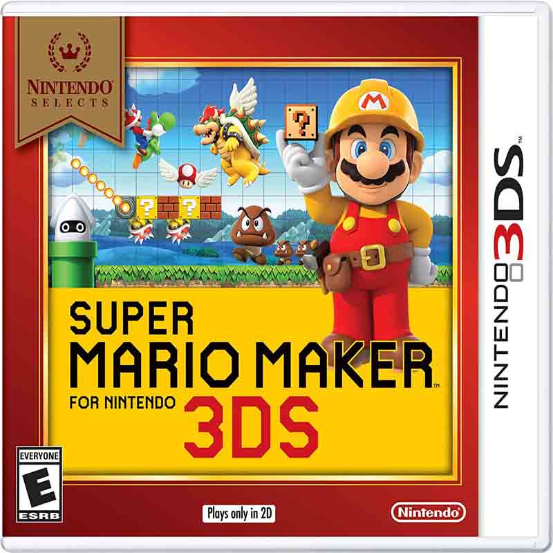 Super Mario Maker Select.-3Ds