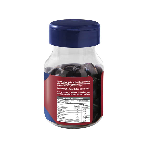 Astaxantina Naturagel Paquete de 3 frascos