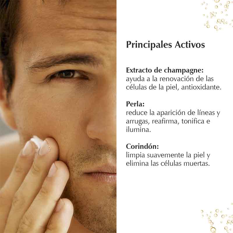 Exfoliante Facial De Champagne Detox Anti Manchas Y Acné