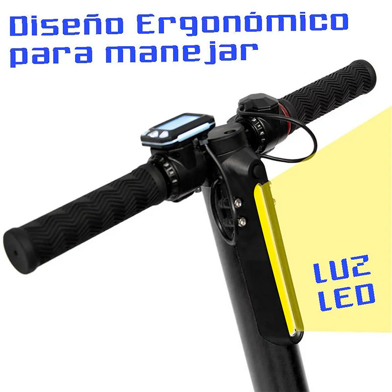 Scooter Electrico Patin Plegable 3 Velocidades 31 km Negro Centurfit