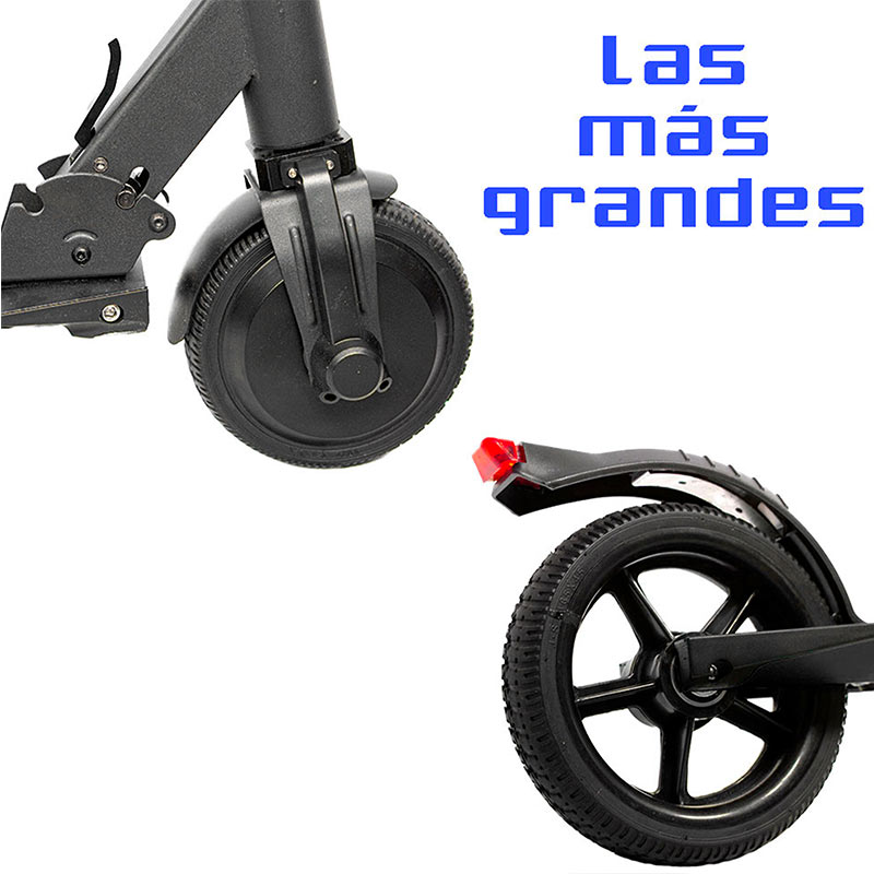 Scooter Electrico Patin Plegable 3 Velocidades 31 km Negro Centurfit