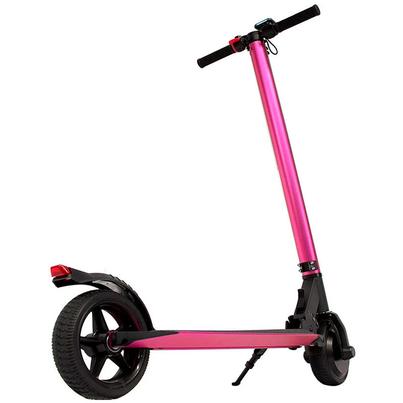 Scooter Electrico Patin Plegable 3 Velocidades 31 km Rosa Centurfit