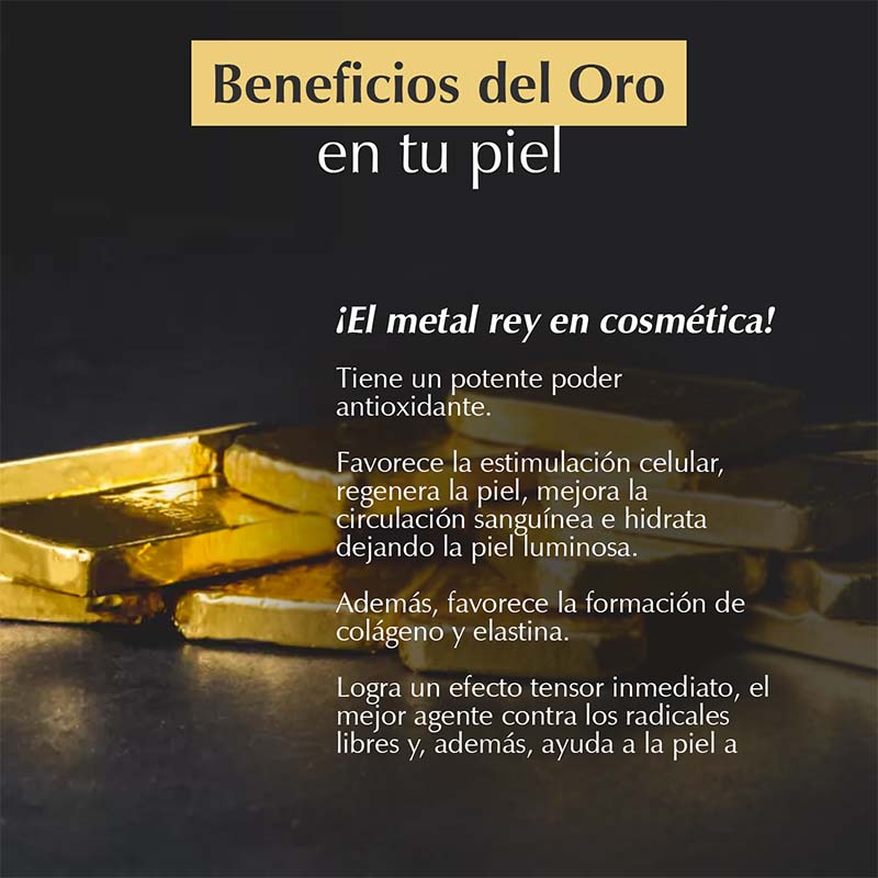  Crema Facial De Dia Oro 24 Kilates Hidratante  Rejuvenecedora Marie D´Argan