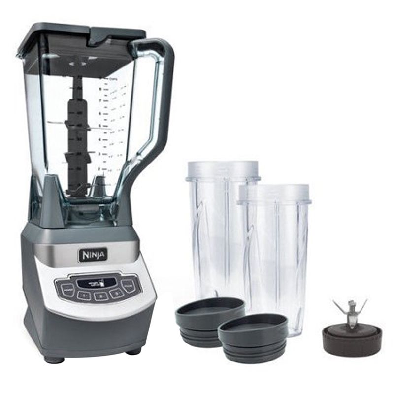 NINJA - Licuadora profesional Nutri Ninja BL660 1100w Negra / Plata