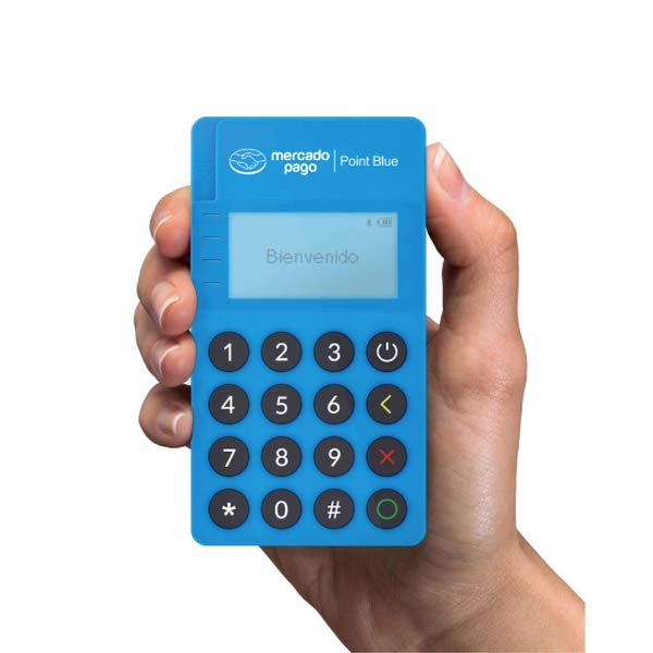 Lector de tarjetas Mercado Pago Point Blue 