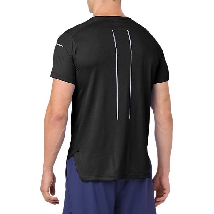 Playera ASICS Hombre LITE-SHOW SS TOP Negro.