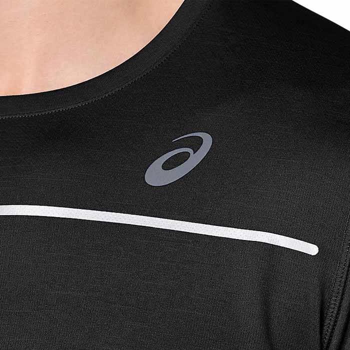 Playera ASICS Hombre LITE-SHOW SS TOP Negro.