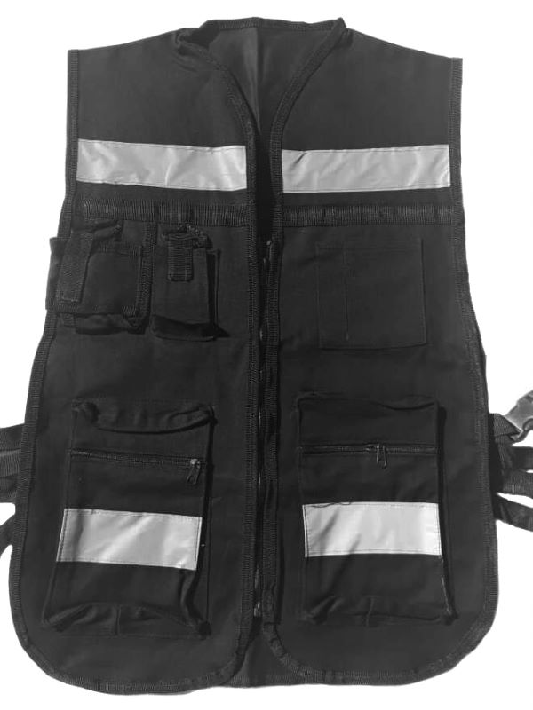 CHALECO SEGURIDAD INDUSTRIAL BRIGADISTA REFLEJANTE UNITALLA PARA ADULTO