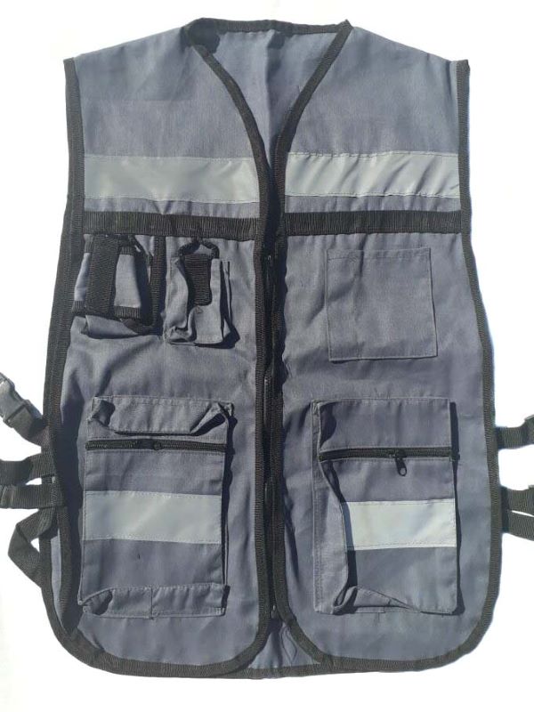 Chaleco Seguridad Industrial, Brigadista, Reflejante XL TALLA EXTRA GRANDE