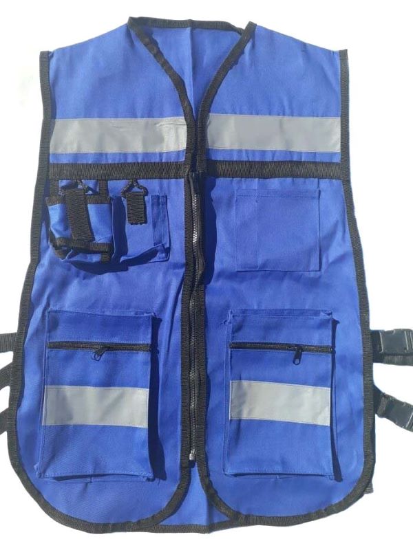 Chaleco Seguridad Industrial, Brigadista, Reflejante XL TALLA EXTRA GRANDE