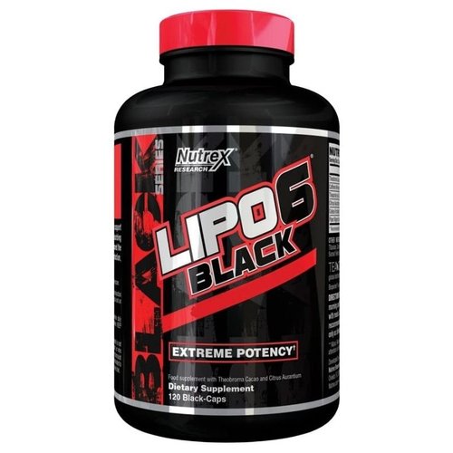 Lipo 6 Black Potencia Extrema 120caps Nutrex