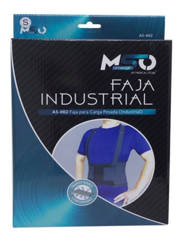 Faja Industrial Para Carga Y Trabajos Pesados Marca Mso