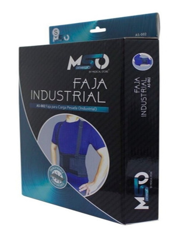 Faja Industrial Para Carga Y Trabajos Pesados Marca Mso