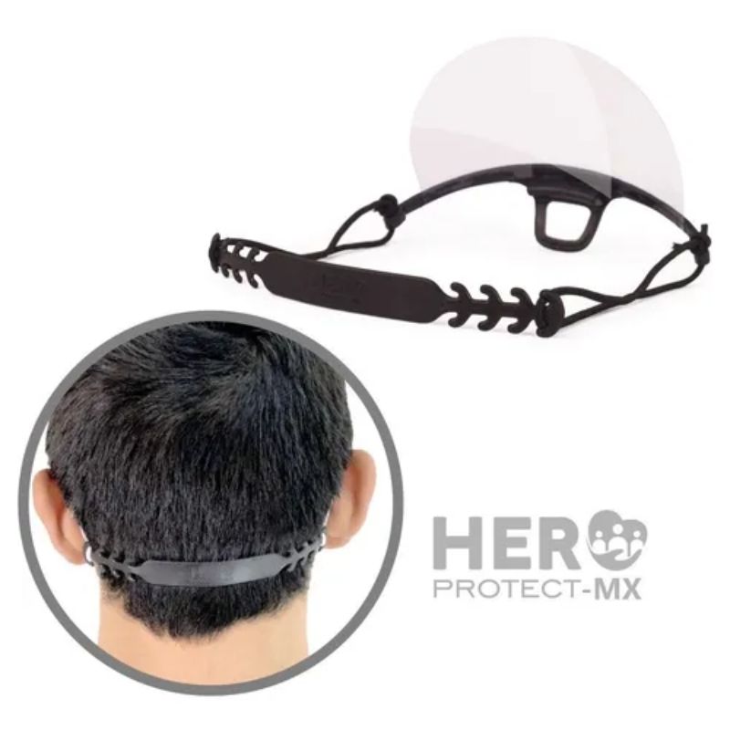 Sujetador Para Cubrebocas Blanco 10 Piezas