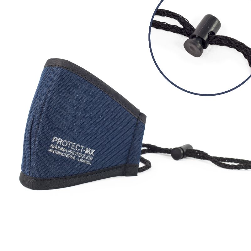 Cubrebocas de Tela Doble Vista 5 piezas 