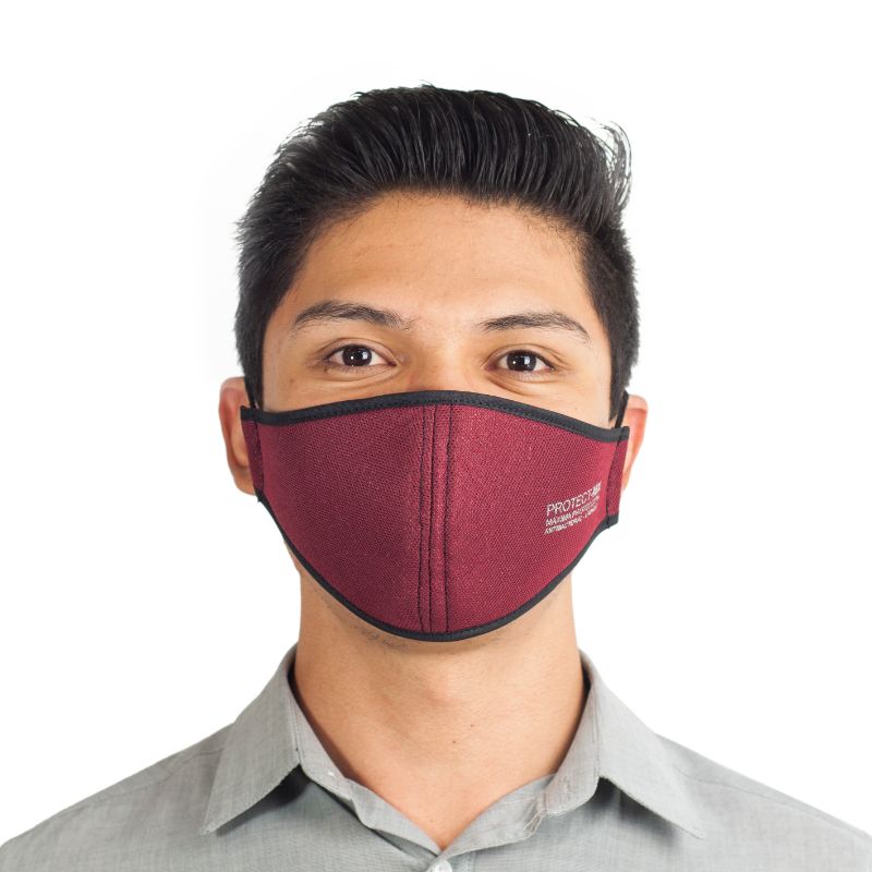 Cubrebocas de Tela Doble Vista 5 piezas 