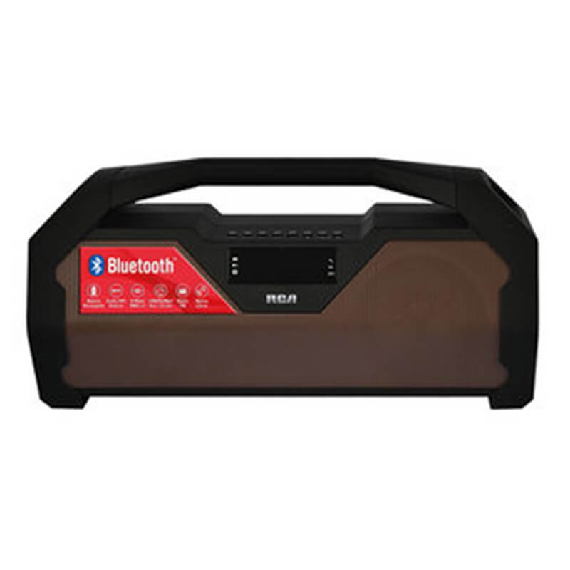 Bocina Portatil Rca Sp303btbl Bluetooth Usb Recargable Cafe