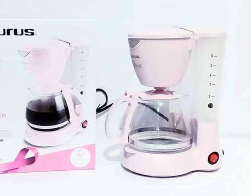 Cafetera Taurus 6 Tazas rosa C6t-ribbon GV