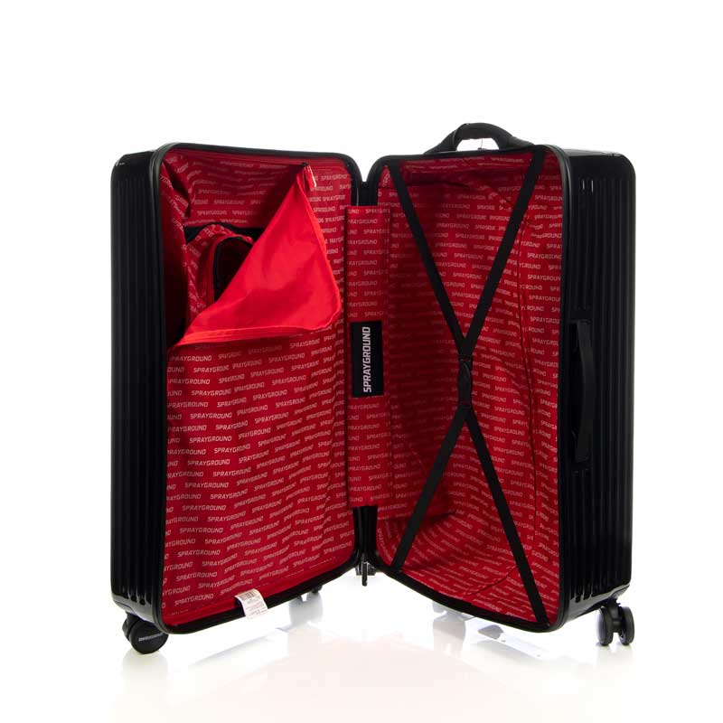 Maleta ri­gida Sprayground Negro 26"