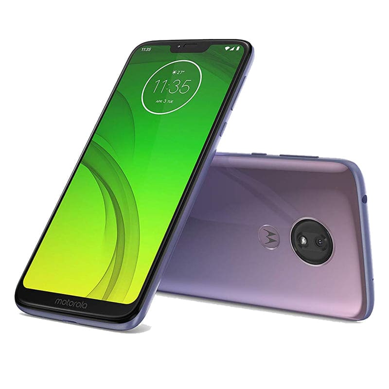 Celular Motorola Moto G7 Power 64Gb 4GB DualSim - Violeta + Audifonos