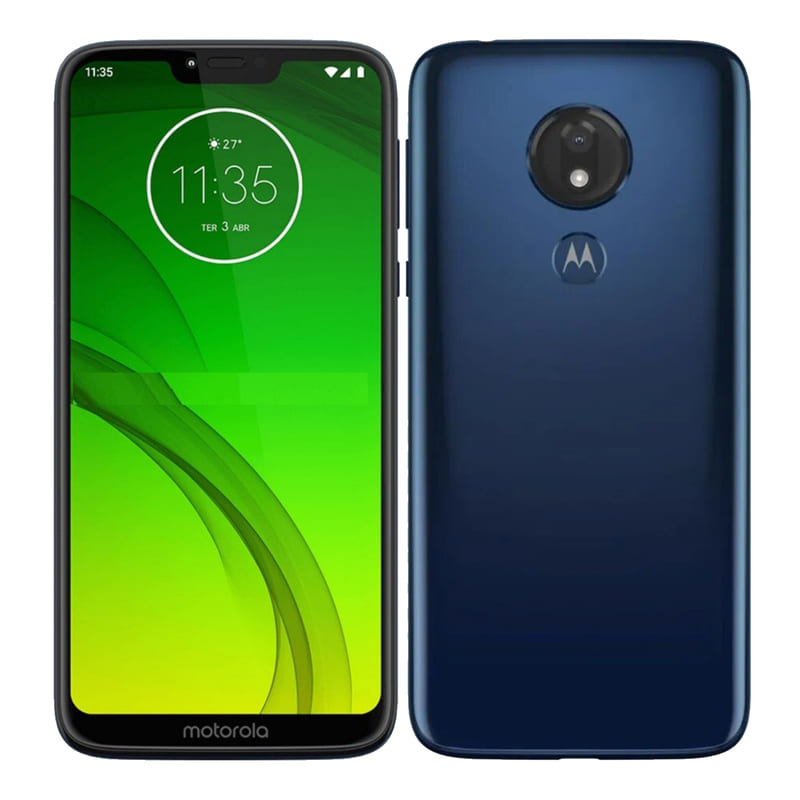 Celular Motorola Moto G7 Power 64Gb 4GB DualSim - Azul + Audífono
