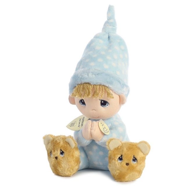 Peluche Angelito rezador Niño 20cm Aurora Precious Moments