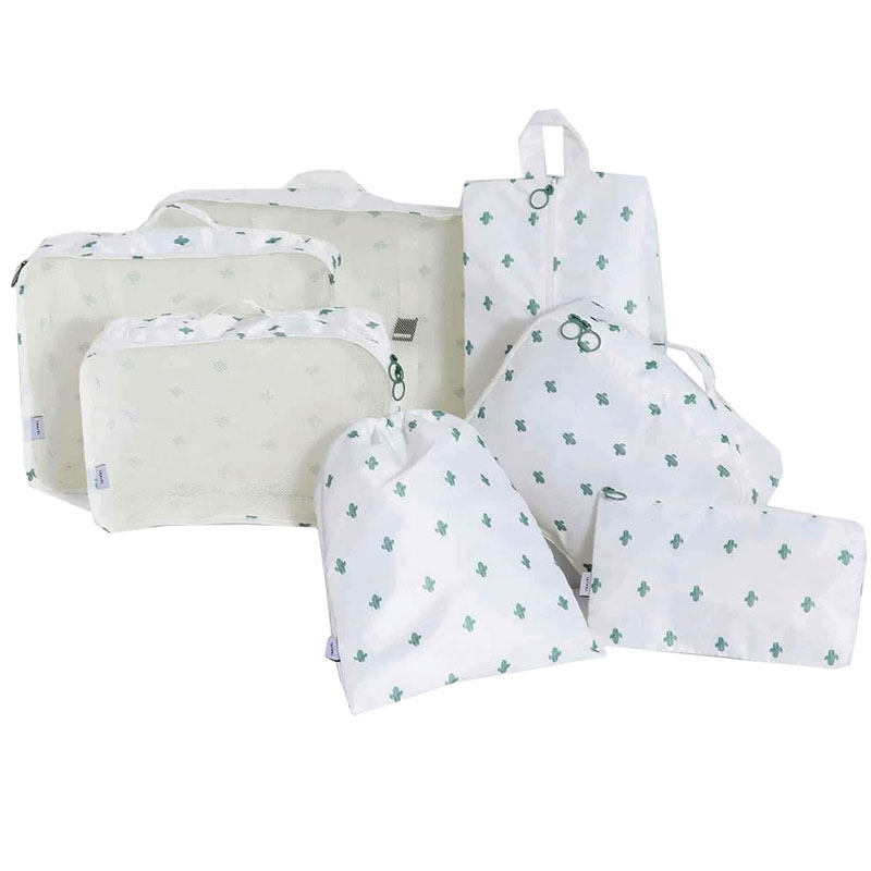 Bolsas de viaje 7 en 1 bolsas organizadoras de viaje para maleta