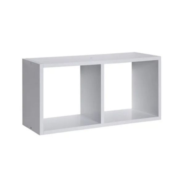 Repisa  Flotante Doble de MDF Resistente - Arkano Studio & Design