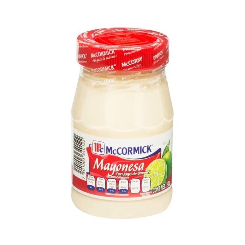 Mayonesa McCormick 6 pzas de 190 g